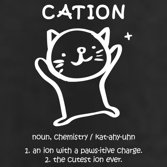 Cation Definition Ion Paws-itive Charge Beanie