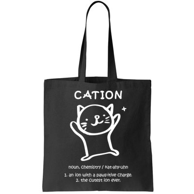Cation Definition Ion Paws-itive Charge Bag