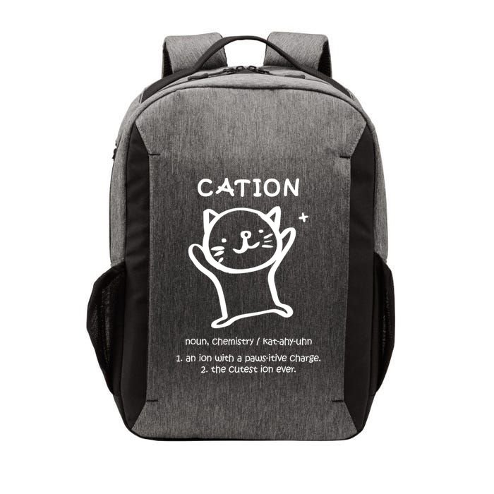 Cation Definition Ion Paws-itive Charge Vector Backpack