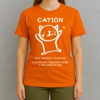 Cation Definition Ion Paws-itive Charge T-Shirt