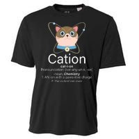 Cation Science Joke Funny Cooling Performance Crew T-Shirt