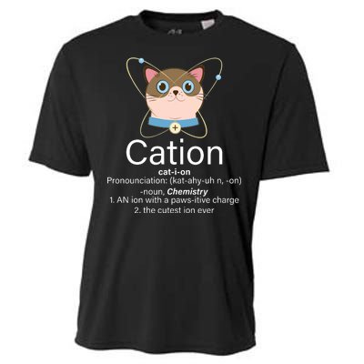 Cation Science Joke Funny Cooling Performance Crew T-Shirt