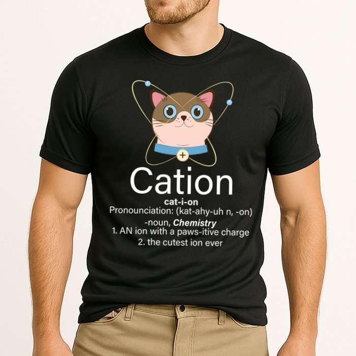 Cation Science Joke Funny Cooling Performance Crew T-Shirt