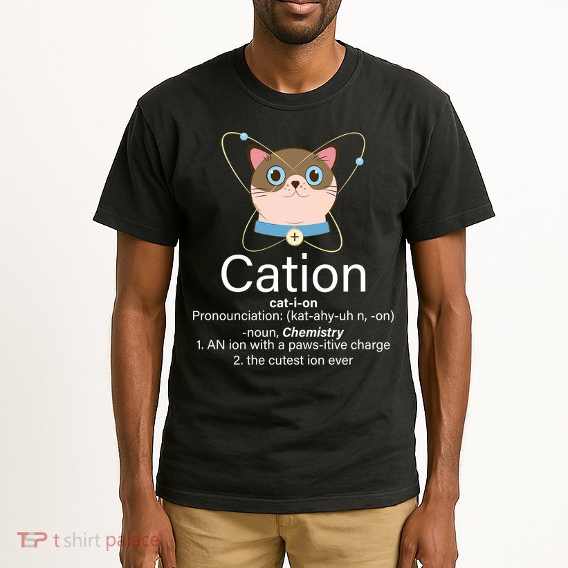 Cation Science Joke Funny Tall T-Shirt