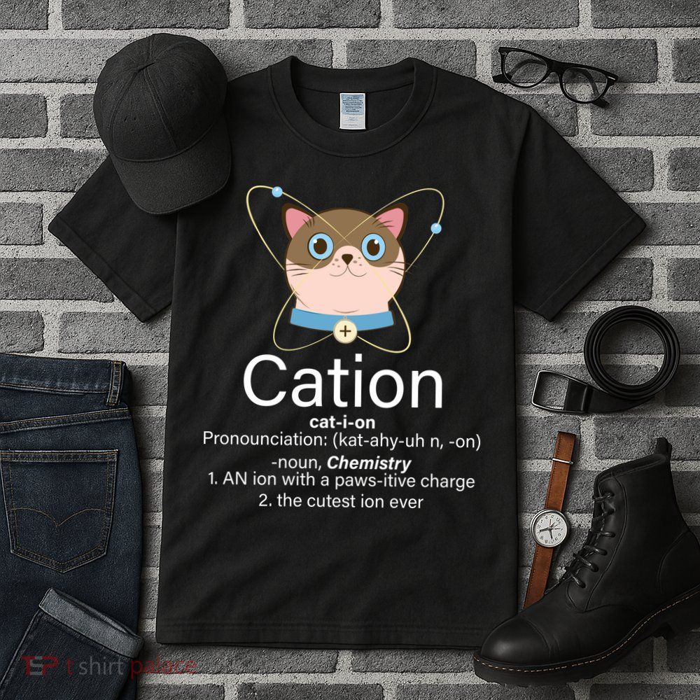 Cation Science Joke Funny Tall T-Shirt