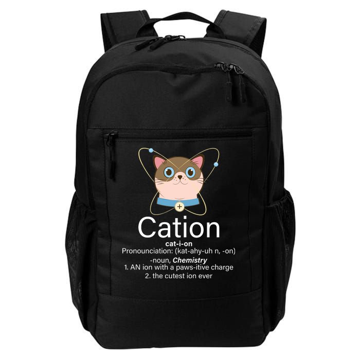 Cation Science Joke Funny Daily Commute Backpack