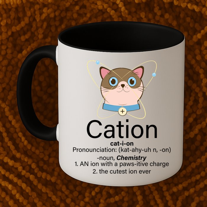 Cation Science Joke Funny Mug