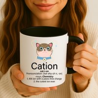 Cation Science Joke Funny Mug