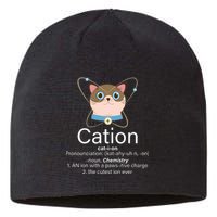 Cation Science Joke Funny Sustainable Beanie