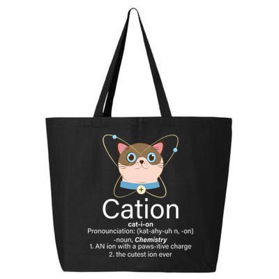 Cation Science Joke Funny 25L Jumbo Tote