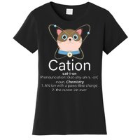 Cation Science Joke Funny Women's T-Shirt