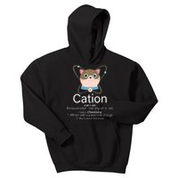 Cation Science Joke Funny Kids Hoodie