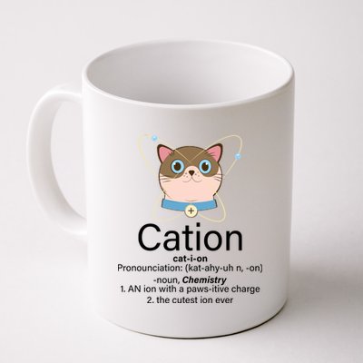 Cation Science Joke Funny Coffee Mug