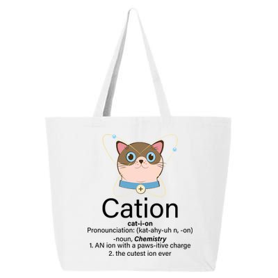 Cation Science Joke Funny 25L Jumbo Tote