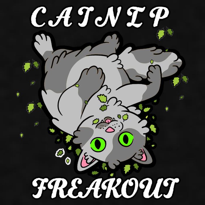 Catnip Freakout Ladies PosiCharge Tri-Blend Wicking Tank