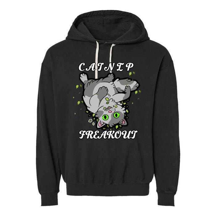 Catnip Freakout Garment-Dyed Fleece Hoodie