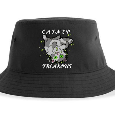 Catnip Freakout Sustainable Bucket Hat