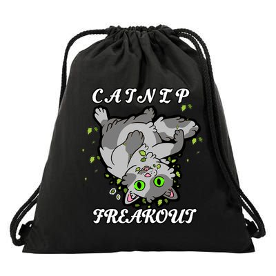 Catnip Freakout Drawstring Bag