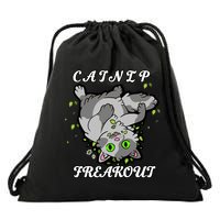 Catnip Freakout Drawstring Bag