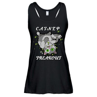 Catnip Freakout Ladies Essential Flowy Tank