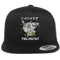 Catnip Freakout Flat Bill Trucker Hat