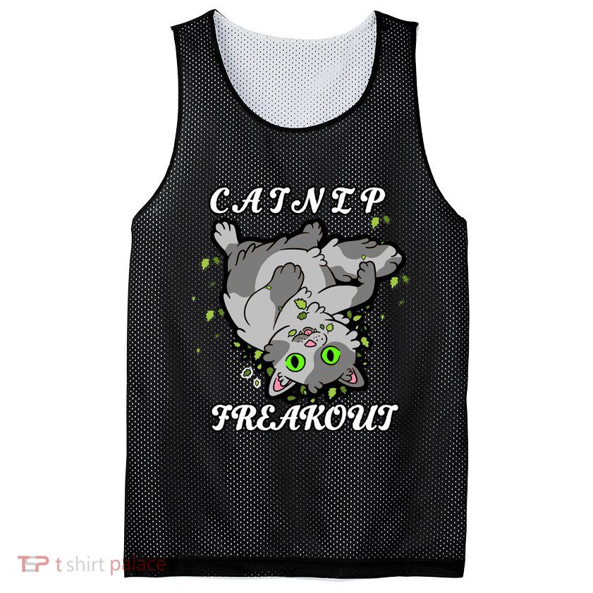 Catnip Freakout Mesh Reversible Basketball Jersey Tank