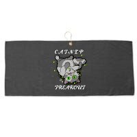 Catnip Freakout Large Microfiber Waffle Golf Towel