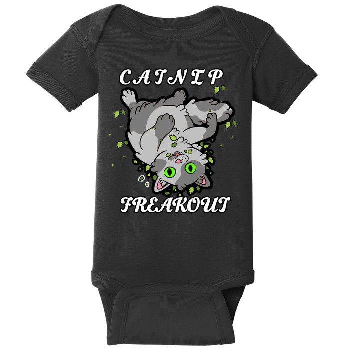 Catnip Freakout Baby Bodysuit