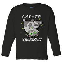 Catnip Freakout Toddler Long Sleeve Shirt