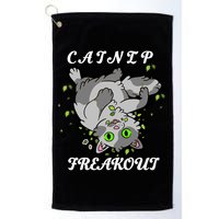 Catnip Freakout Golf Towel