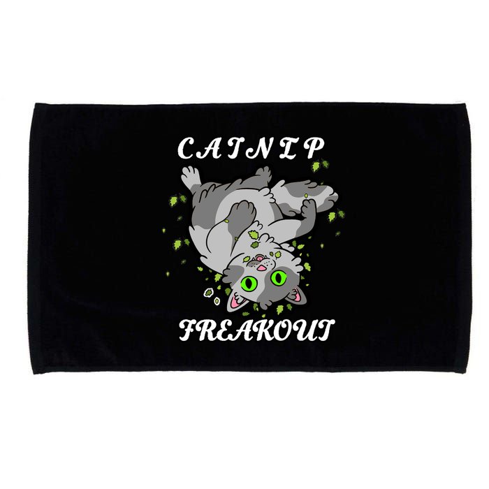 Catnip Freakout Microfiber Hand Towel