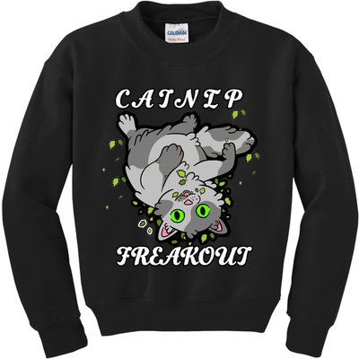 Catnip Freakout Kids Sweatshirt