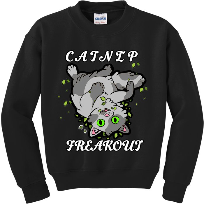 Catnip Freakout Kids Sweatshirt