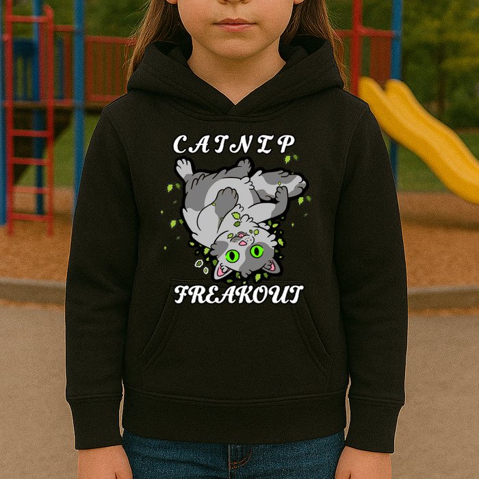 Catnip Freakout Kids Hoodie