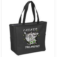 Catnip Freakout Zip Tote Bag