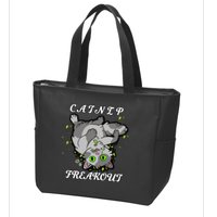 Catnip Freakout Zip Tote Bag