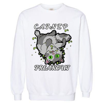 Catnip Freakout Garment-Dyed Sweatshirt