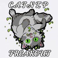 Catnip Freakout Garment-Dyed Sweatshirt