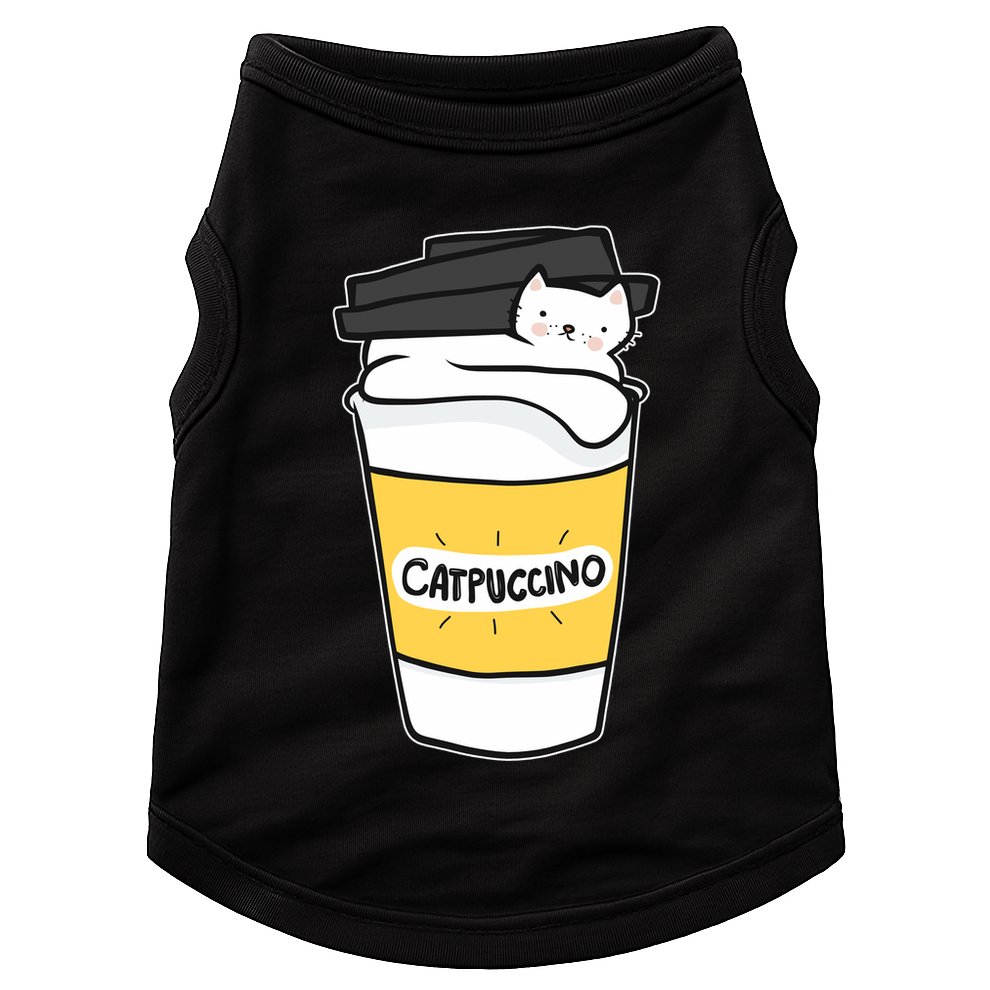 Catpuccino Doggie Tank