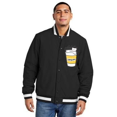 Catpuccino Insulated Varsity Jacket