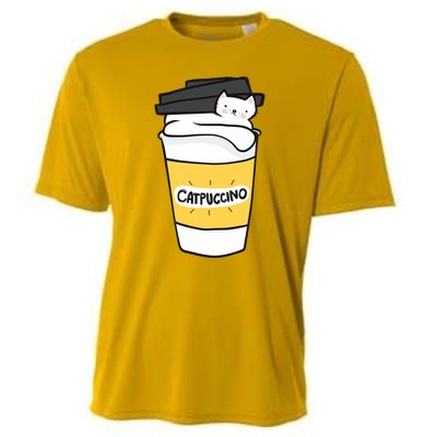 Catpuccino Cooling Performance Crew T-Shirt