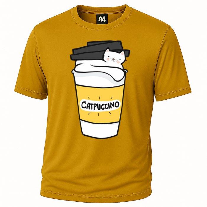 Catpuccino Cooling Performance Crew T-Shirt