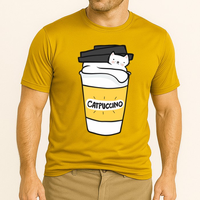 Catpuccino Cooling Performance Crew T-Shirt