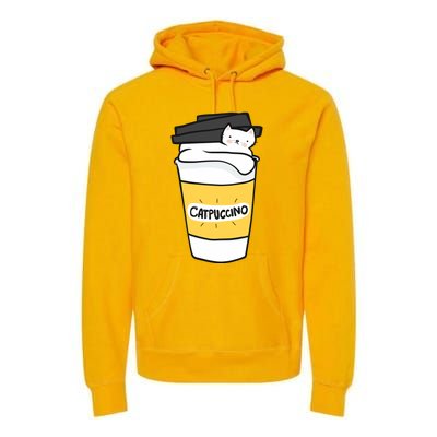 Catpuccino Premium Hoodie