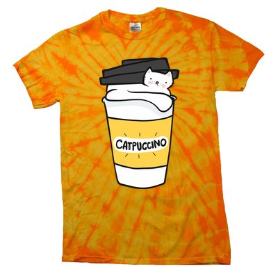 Catpuccino Tie-Dye T-Shirt