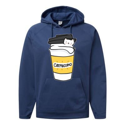 Catpuccino Performance Fleece Hoodie