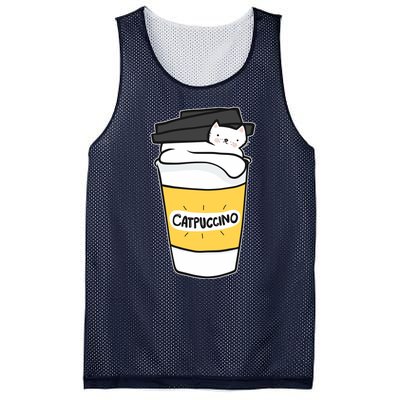 Catpuccino Mesh Reversible Basketball Jersey Tank