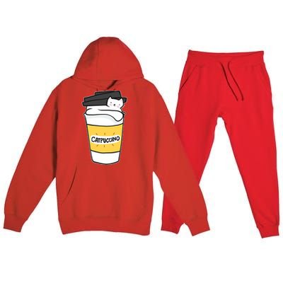 Catpuccino Premium Hooded Sweatsuit Set