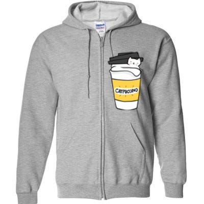 Catpuccino Full Zip Hoodie