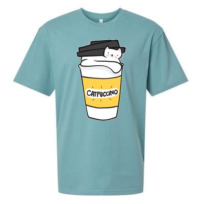 Catpuccino Sueded Cloud Jersey T-Shirt